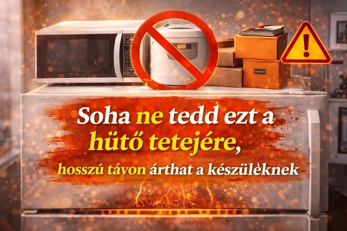 Nie kładź na wierzchu lodówki TEGO - zniszczysz ją i zapłacisz więcej za prąd