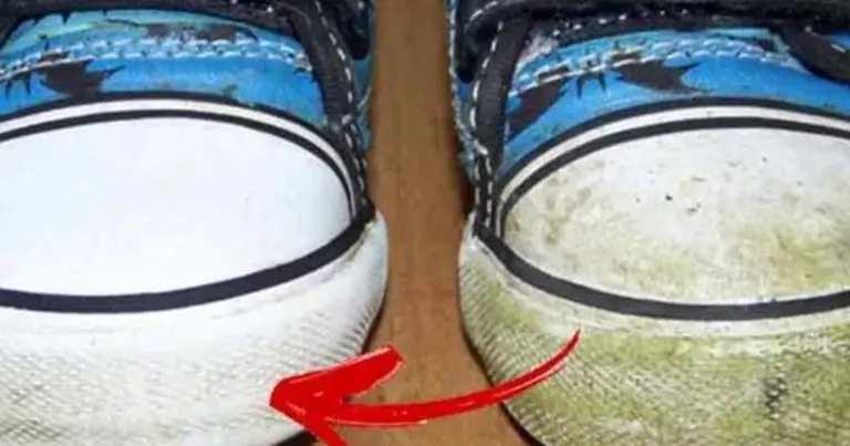 Prosty trik, który wybieli Twoje brudne buty bez szorowania