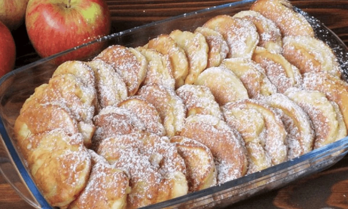 Szybkie i Puszyste: Domowe Pączki Jabłkowe, Które Znikają w Mgnieniu Oka