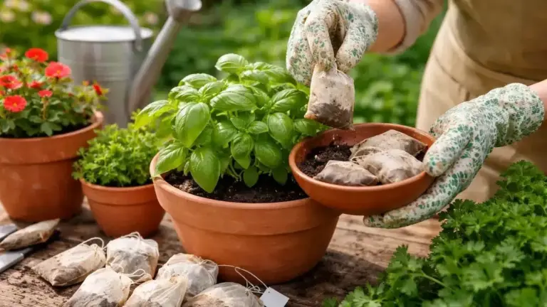 12 roślin, które zakwitną dzięki... starym torebkom po herbacie