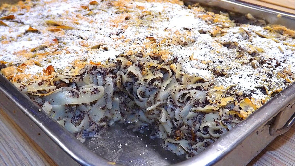 Almas mákos rakott tészta: sekretny przepis na powrót do smaków dzieciństwa