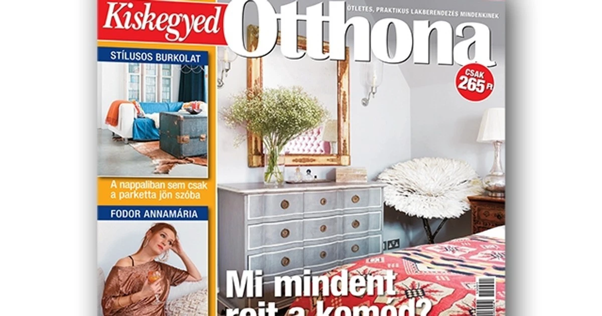 Najnowszy numer Kiskegyed Otthona zachwyca – odkryj swoje nowe inspiracje!